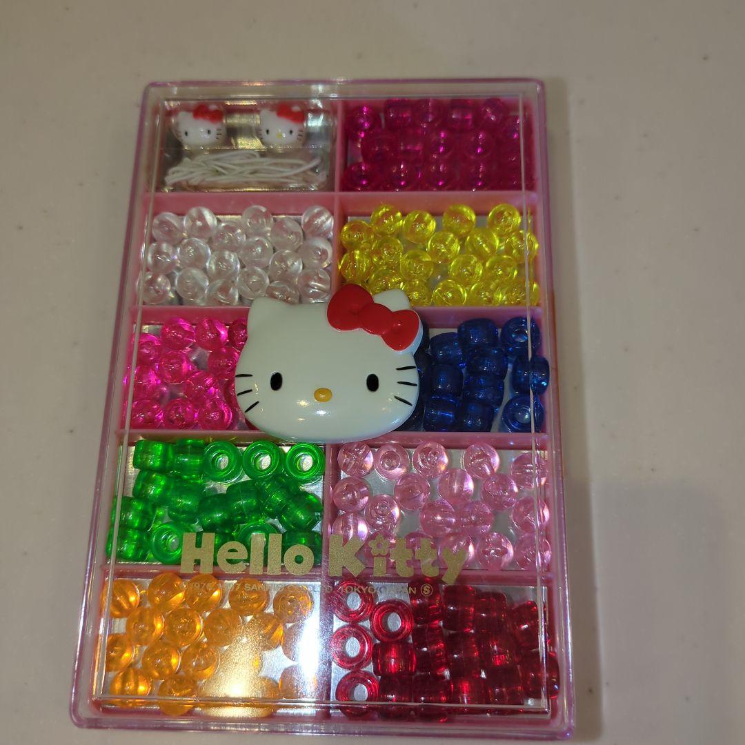 サンリオ ハローキティ ビーズセット 平成レトロ アクセサリー ビーズ