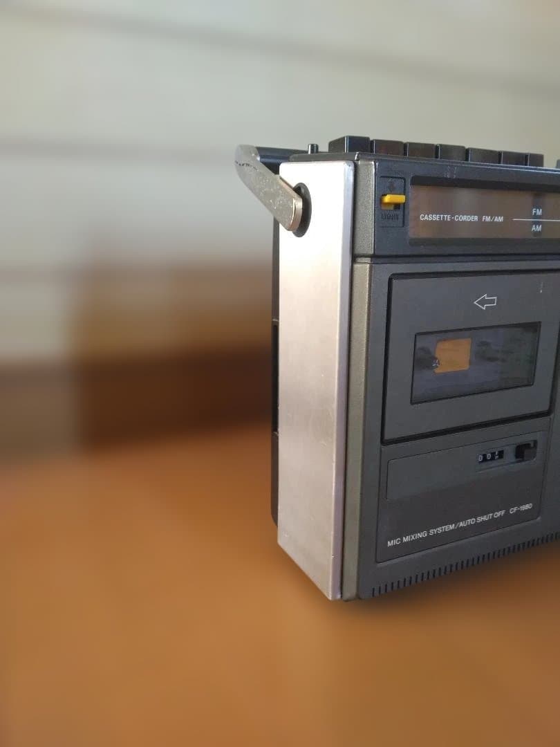 SONY カセットレコーダー FM/AMラジオ CF-1980