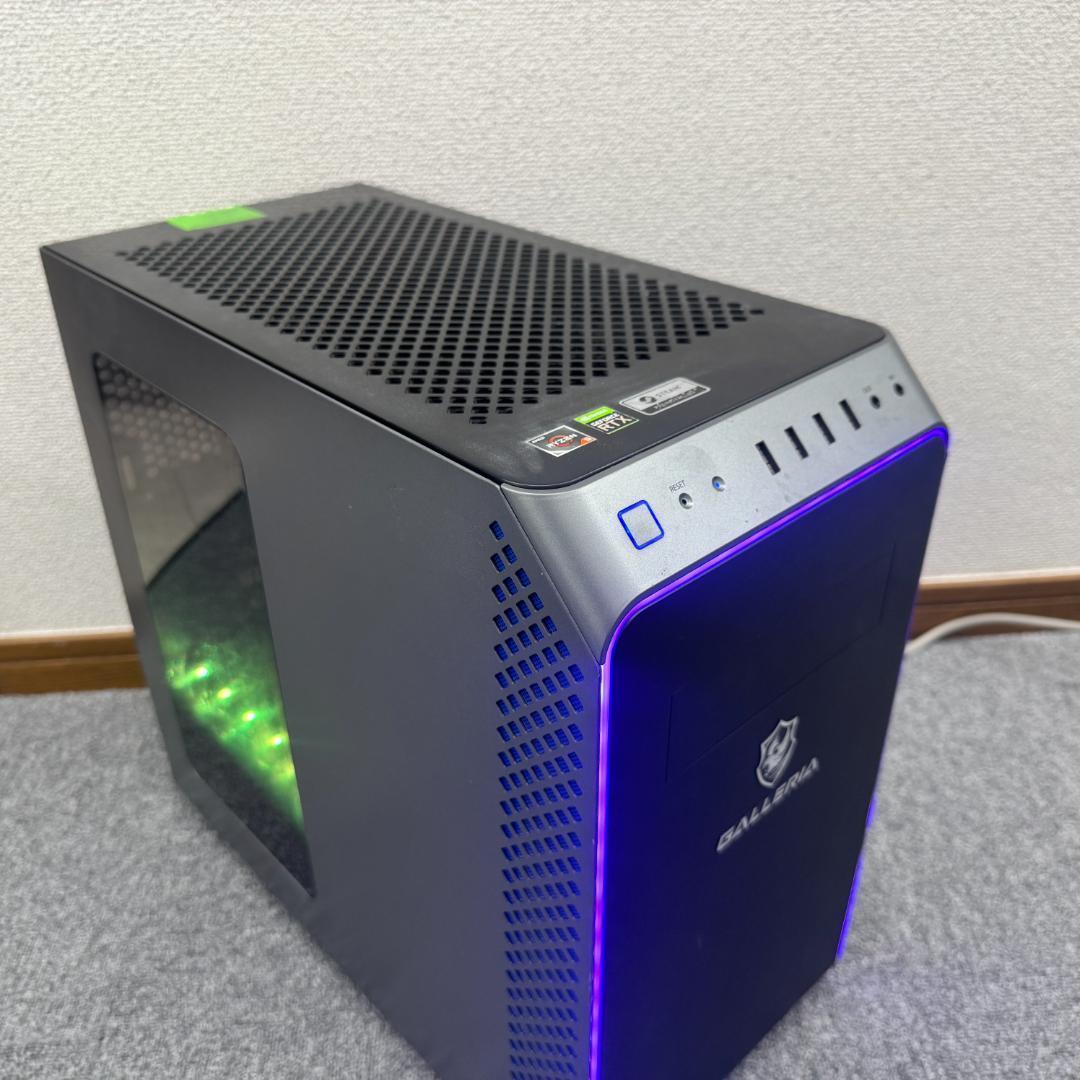 【新型ガレリア】Ryzen 5 GTX1650 16GB 新品SSD搭載✨
