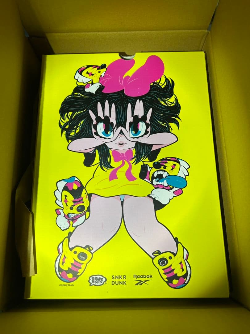 Reebok GRAPE BRAIN SNKRDUNK 26cm にぎるちゃん - メルカリ