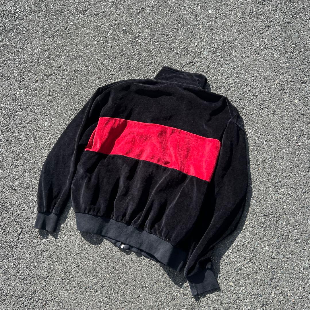 supreme 元ネタ 90s HONORS ベロア トラックジャケット - メルカリ