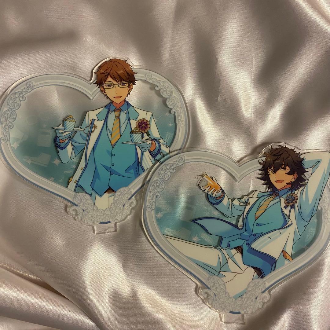 あんスタ 中国 誓約アクスタ ハートアクスタ 椚章臣 佐賀美陣 - メルカリ