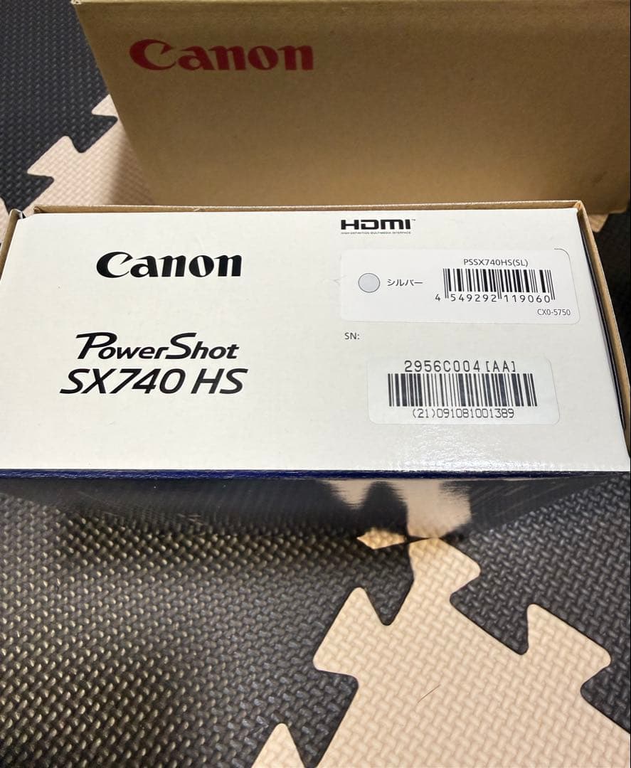 デジタルカメラ Canon PowerShot SX740 HS (BK)