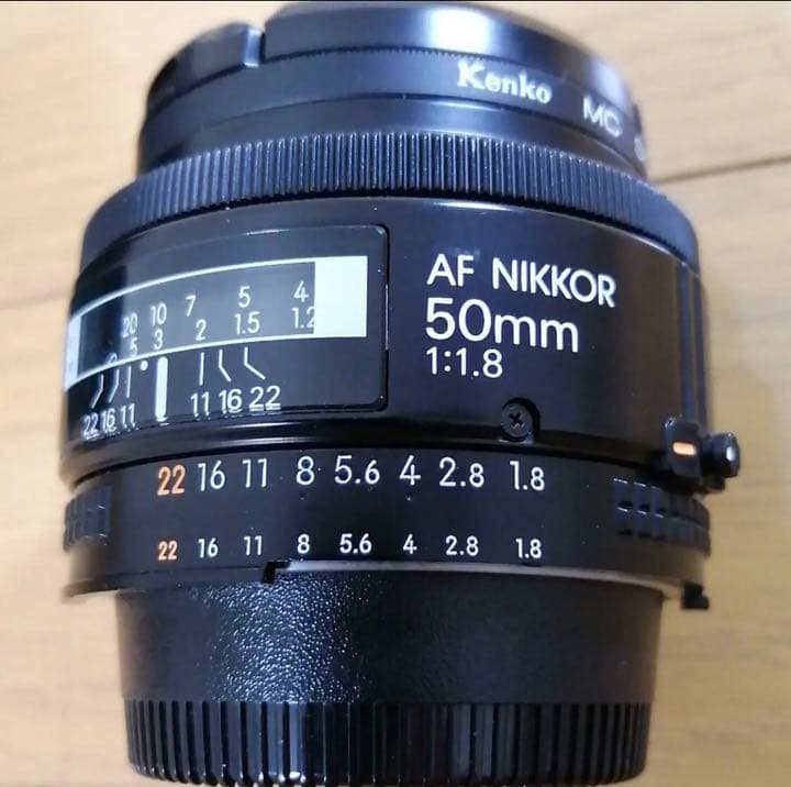 ニコン単焦点50mmレンズ