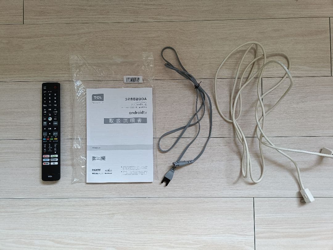 TCL 32S5200A 32インチ 液晶テレビ Android TV搭載