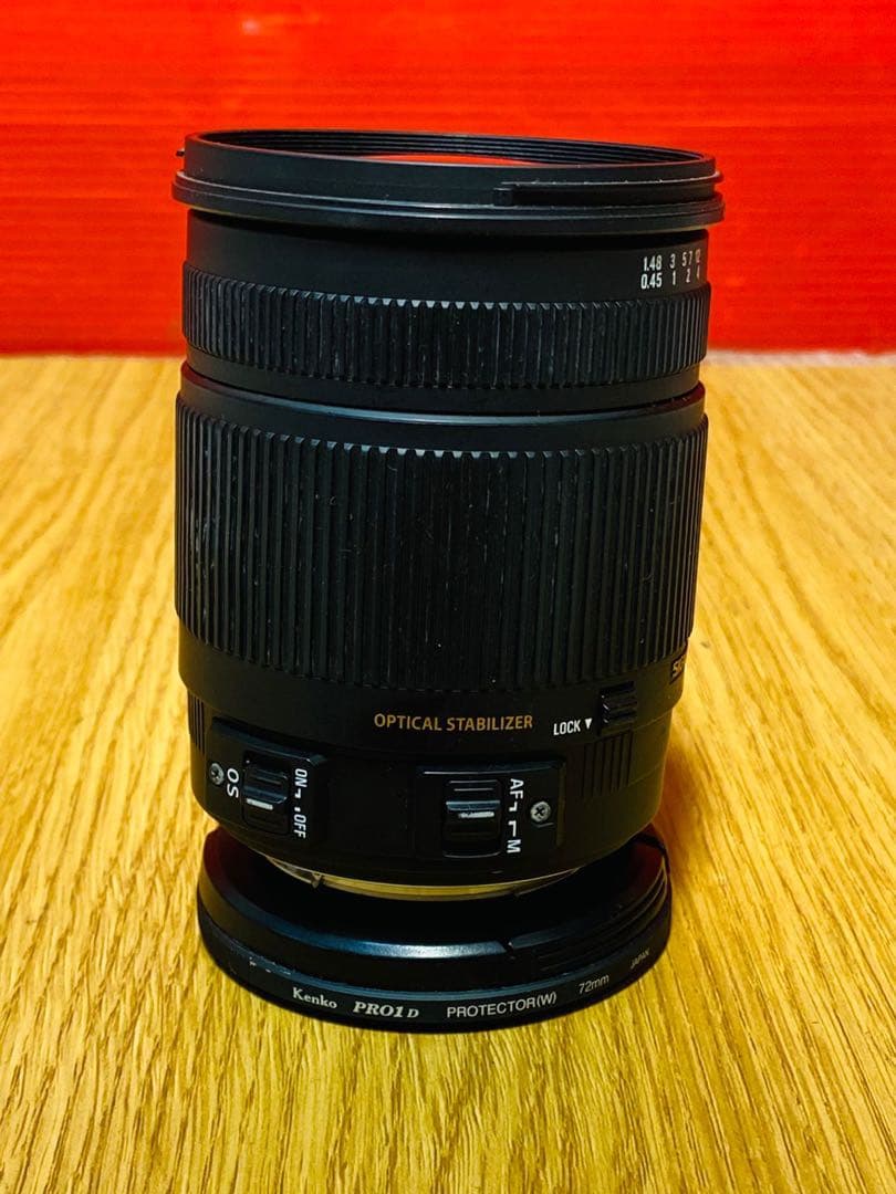 SIGMA ZOOM DC レンズ 18-250mm 1:3.5-6.3 HSM