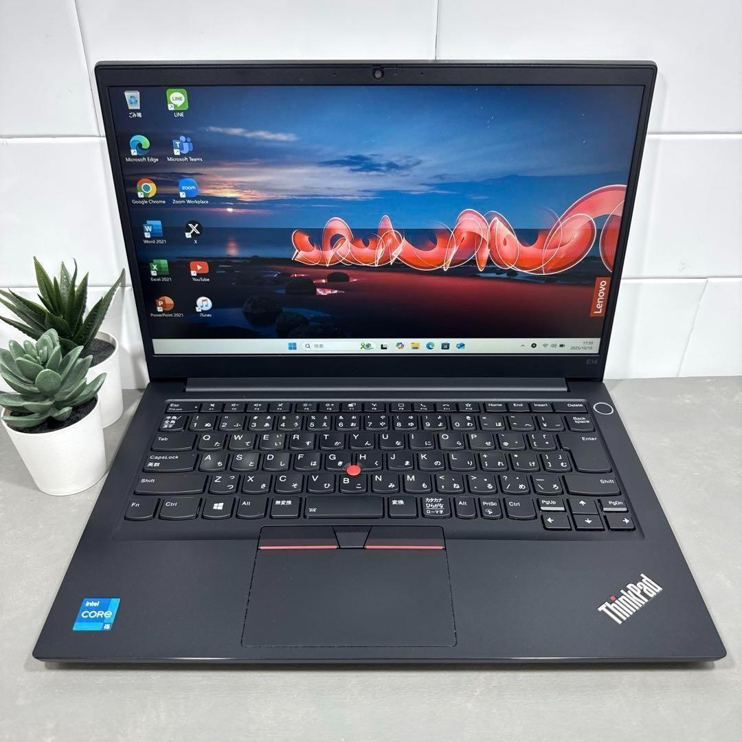 【高性能】Thinkpad E14Gen2☘11世代i5☘️NVMe512GB ThinkPad E14 | Lenovo Business Laptop | Lenovo CA