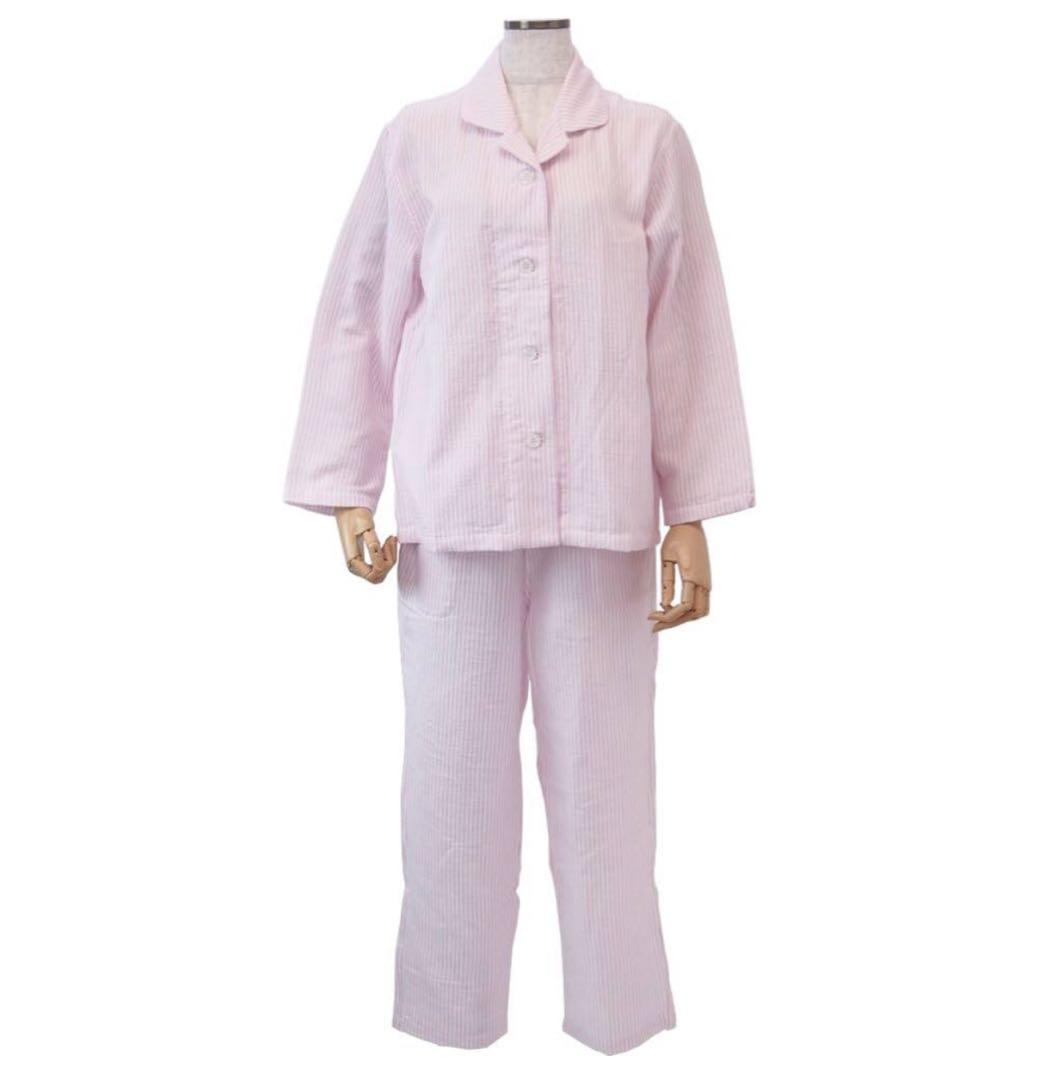 UCHINO】マシュマロガーゼストライプ パジャマ 究極のガーゼ S