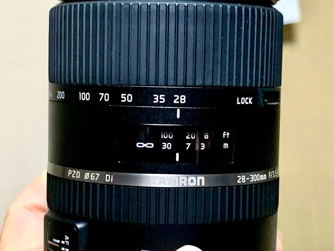 レンズ(ズーム) TAMRON 28-300 F/3.5-6.3 Di PZD for SONY