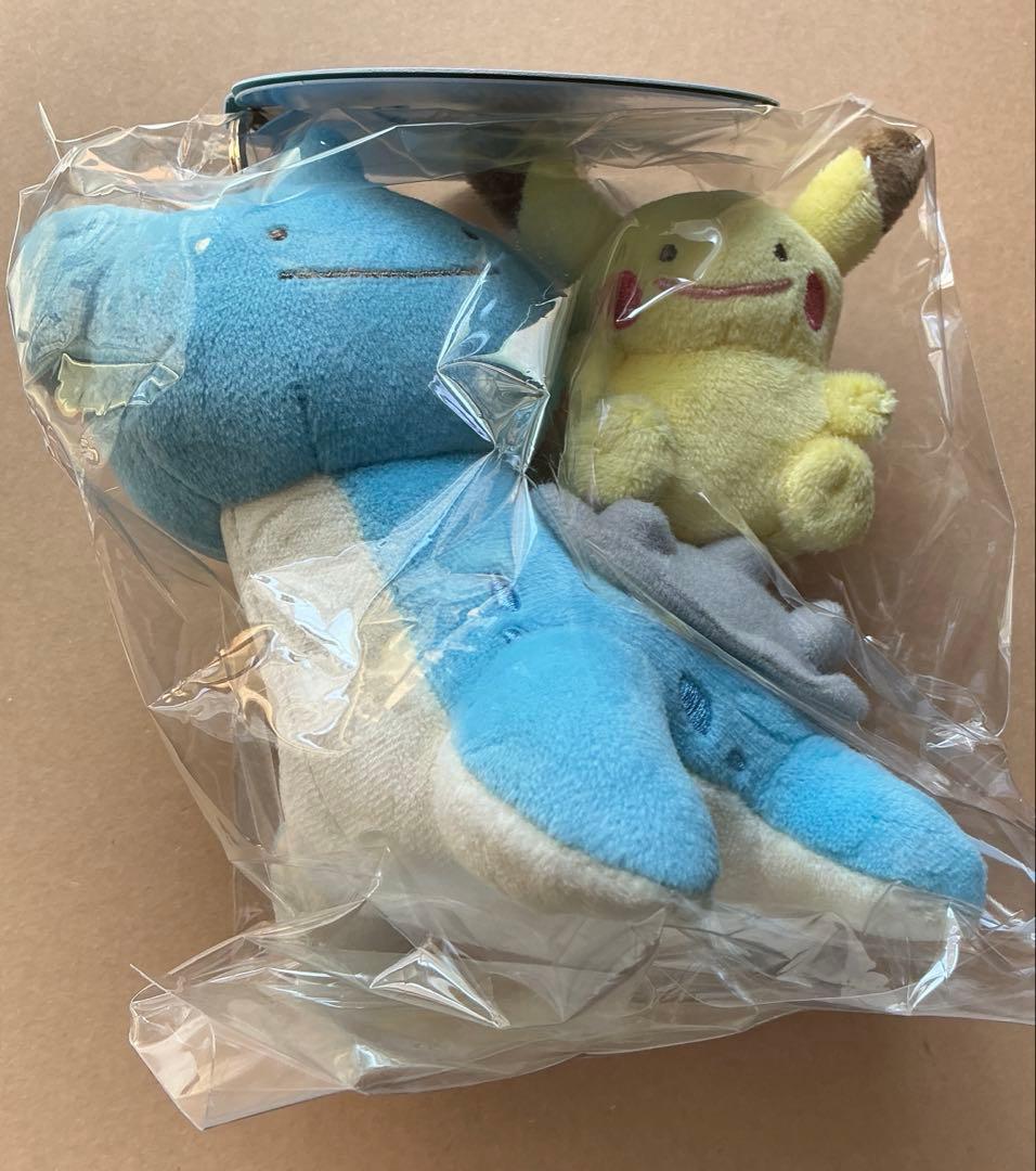 ポケモン　へんしんメタモン　メタモンラプラス　メタモンピカチュウ　マスコット Amazon.co.jp: ポケモンセンターオリジナル ぬいぐるみ へんしん