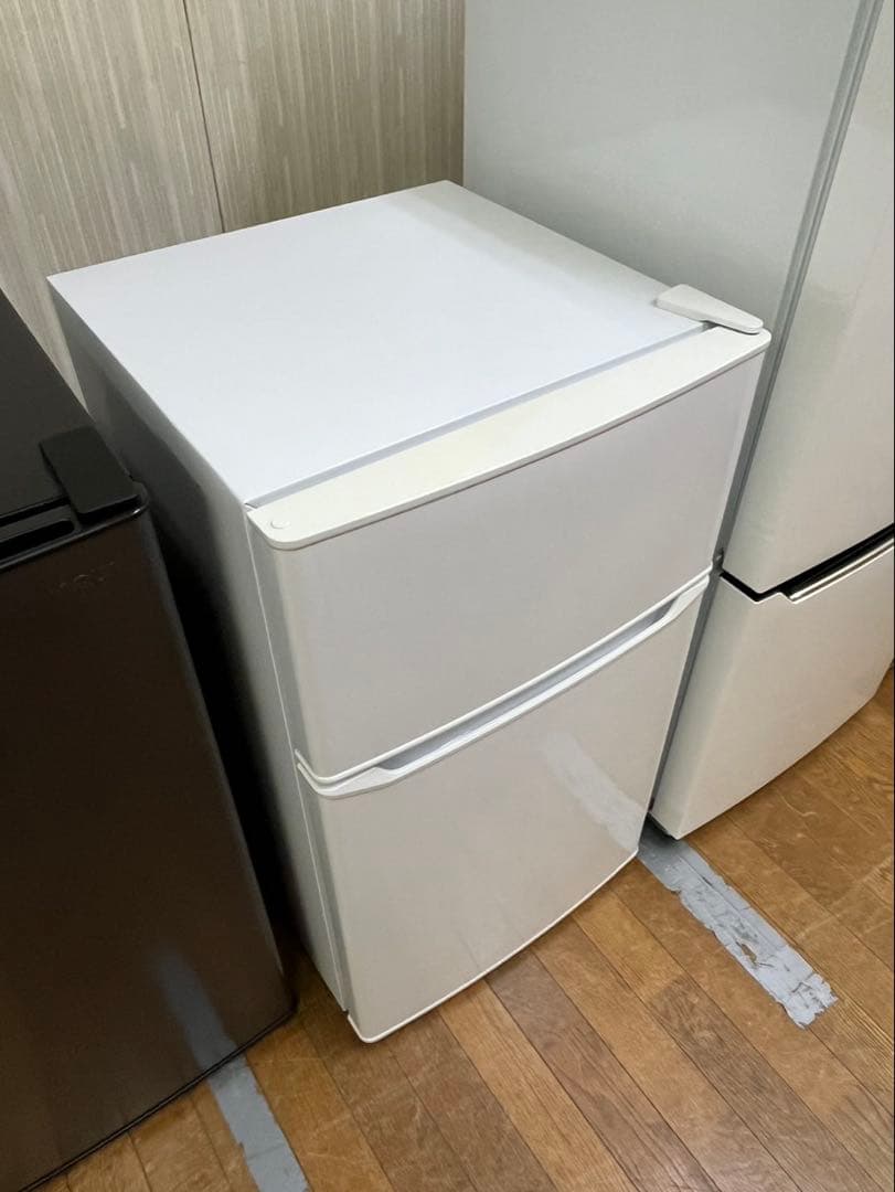 2ドア コンパクトタイプ 85L 2023年 Haier JR-N85E 冷蔵庫