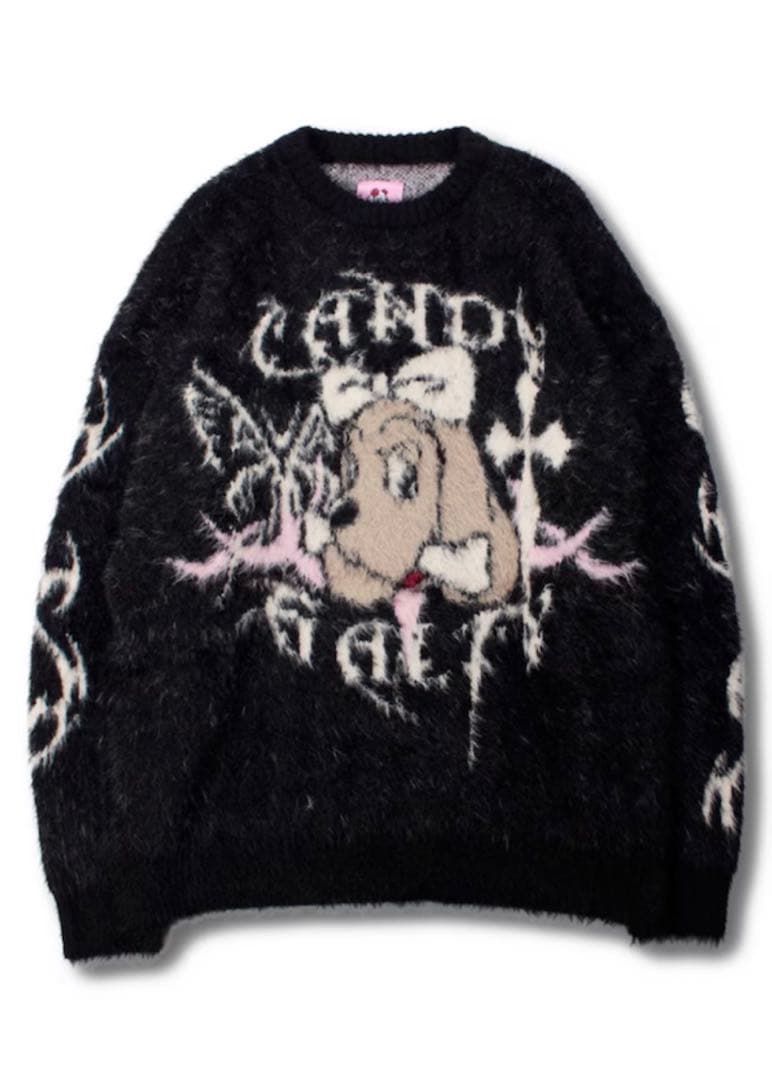 【GALFY/ガルフィー】キャンディガルフィー ふわふわダークキャンディーニット GALFY】ふわふわダークキャンディーニット | OUR BRAND,GALFY