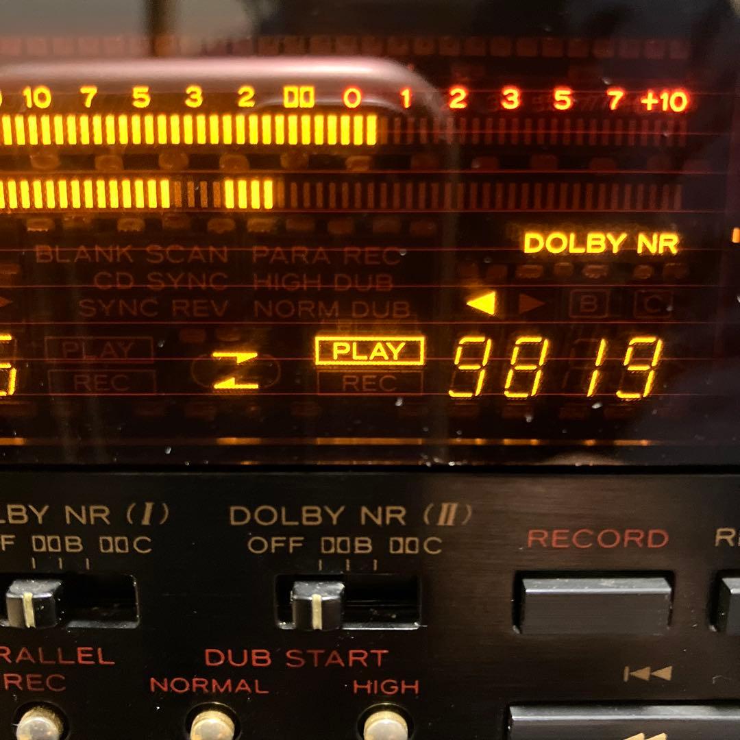 【新年価格】《完動品》TEAC W6000R ダブルオートリバースカセットデッキ