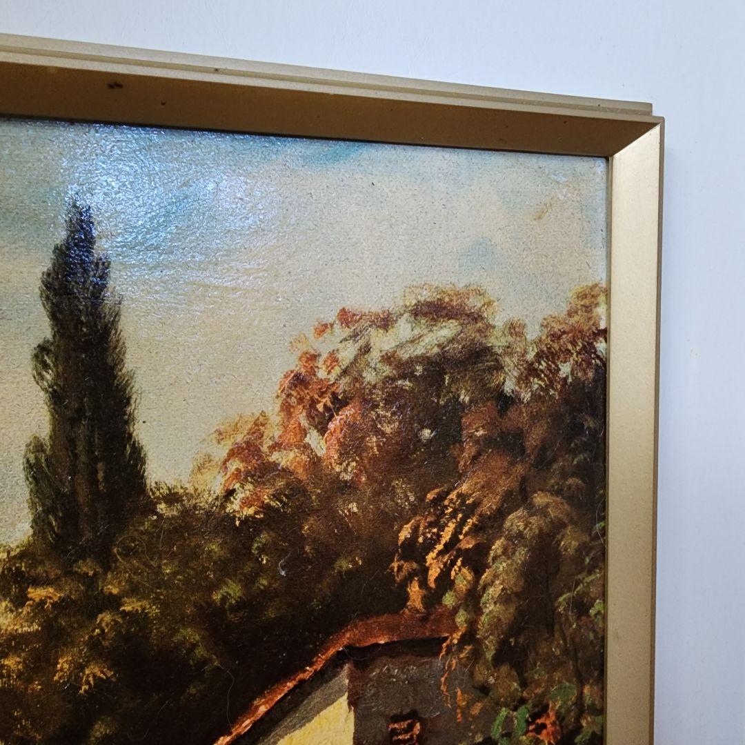 アンドレ ベッツ作 複製画 コモ湖畔 風景画公式 ストア