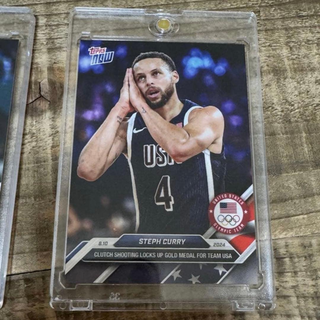 ステフィンカリー 2024 パリオリンピック TOPPSNOWCard22.27 - メルカリ