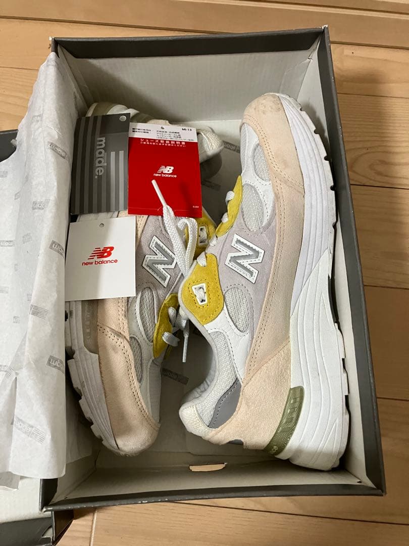 靴 New Balance M992PB1 26.5cm