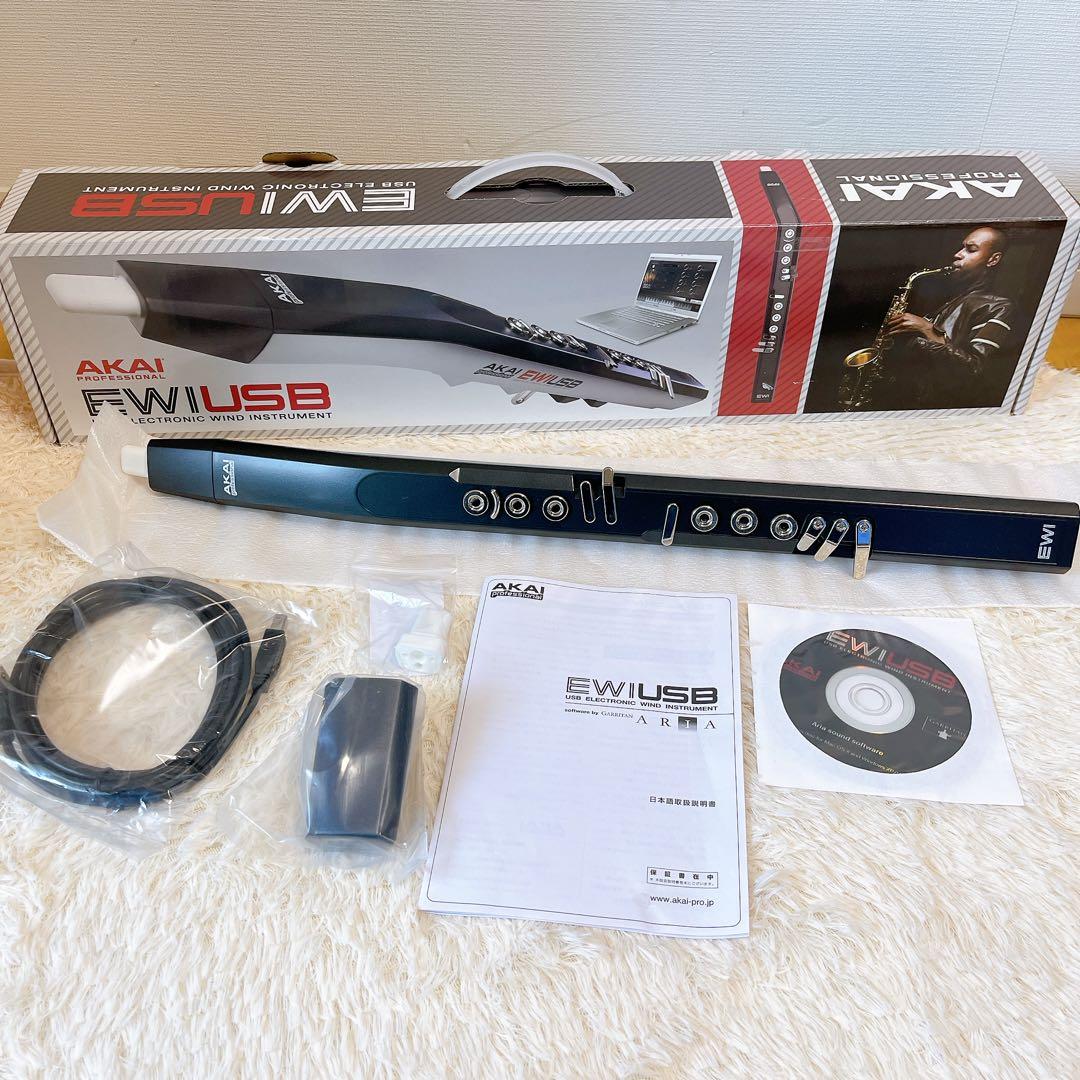 美品 AKAI ウインドシンセサイザー EWI USB 生産終了品 動作品 - メルカリ