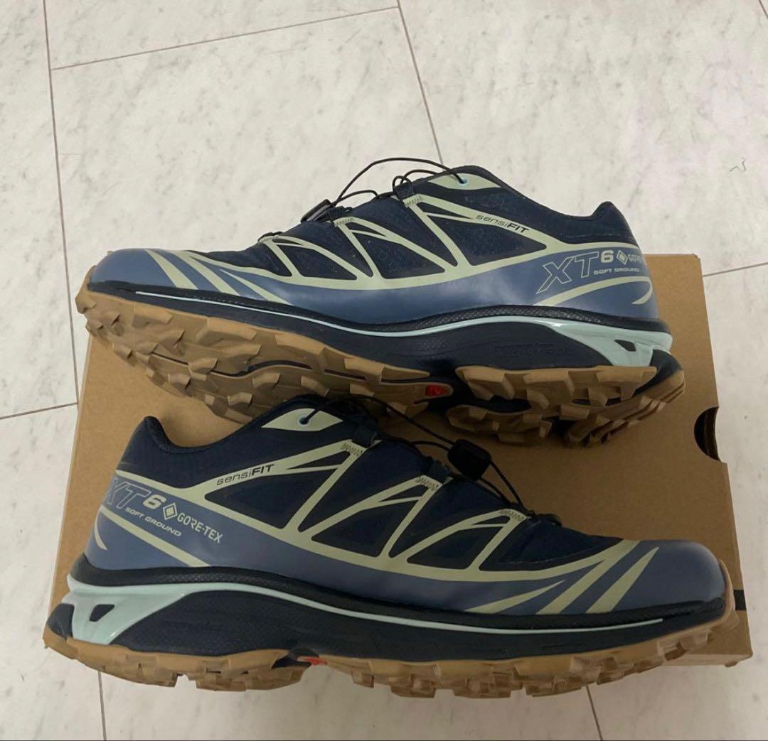 Salomon XT-6 GORE-TEX 27.5cm ネイビー