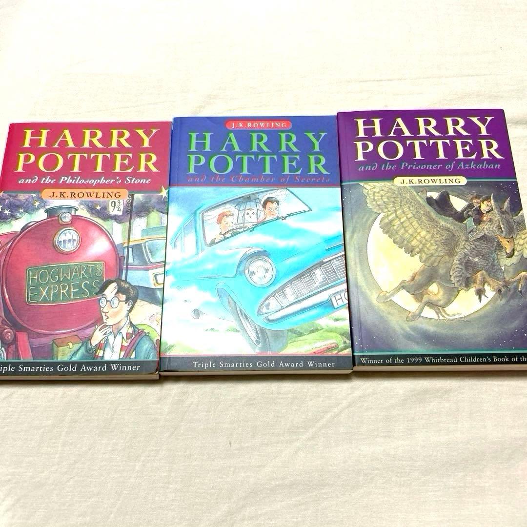 英語版 ハリーポッター 3冊ボックスセット 洋書 - メルカリ