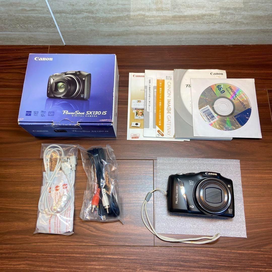 Canon PowerShot SX130 IS デジカメ ほぼ新品 3747