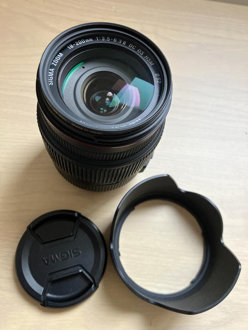 シグマ　SIGMA　18-200mm　キャノン用