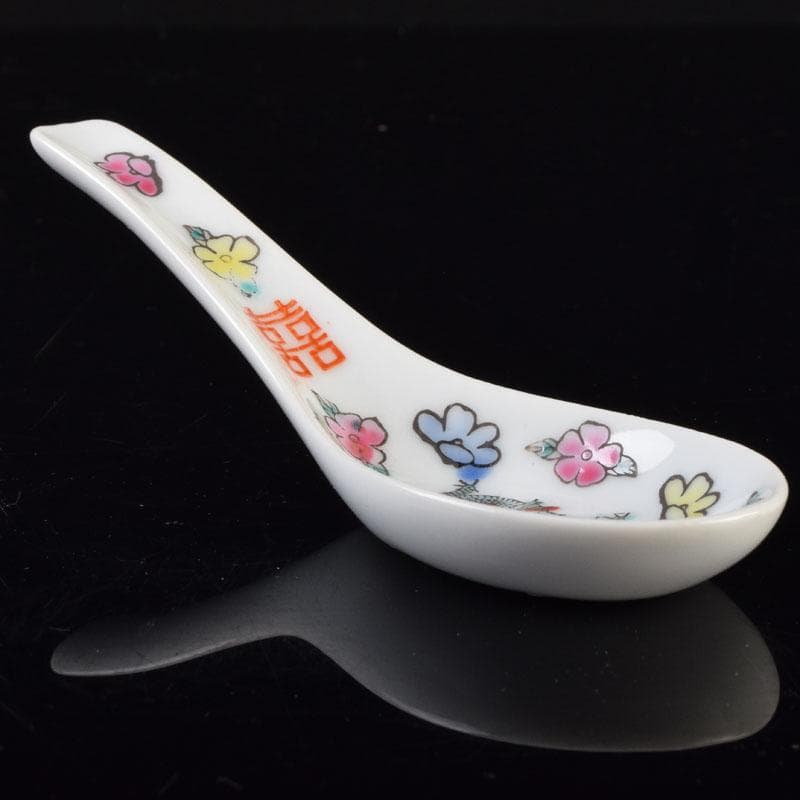 中国 景徳鎮 龍花文 レンゲ 24点まとめて C 8592 - メルカリ