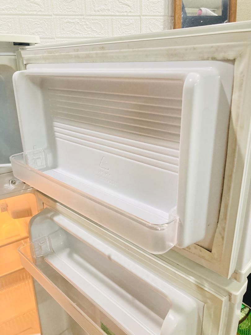 ノンフロン冷凍冷蔵庫 ヤマダ電機 YRZ-C09B1 90L