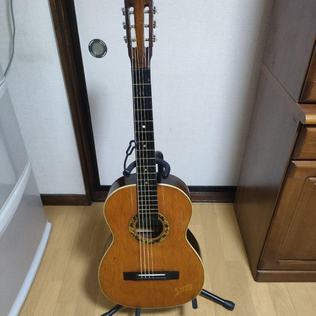 オール単板 オキュパイドジャパン 1947〜49年 ミズノ楽器アコギ（鉄線