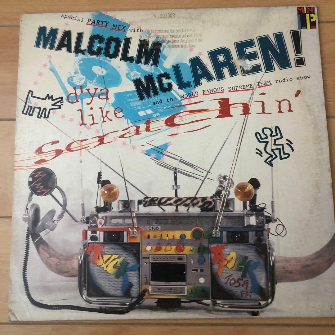 洋楽 MALCOLM McLAREN Dya Like Scratchin' Malcolm McLaren / D'Ya Like Scratchin' (Mini LP) / Island 1983 US