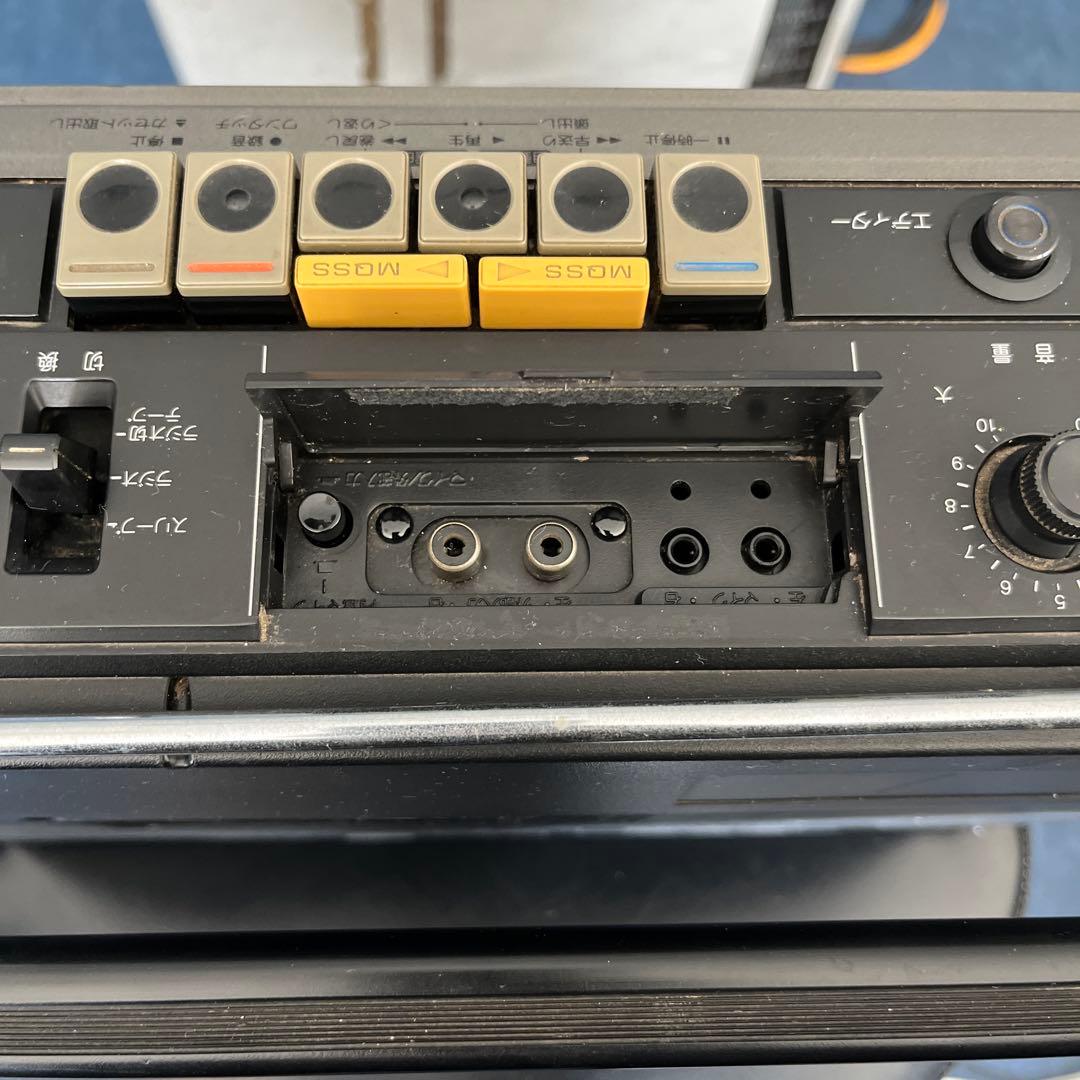 昭和レトロ東芝 TOSHIBAステレオラジオカセットレコーダーRT-8360S