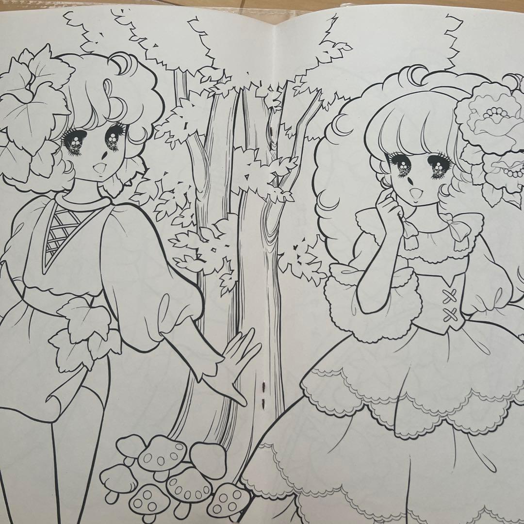 未使用】 レトロ レア セイカぬりえ 昭和のぬりえ リトルアーニー