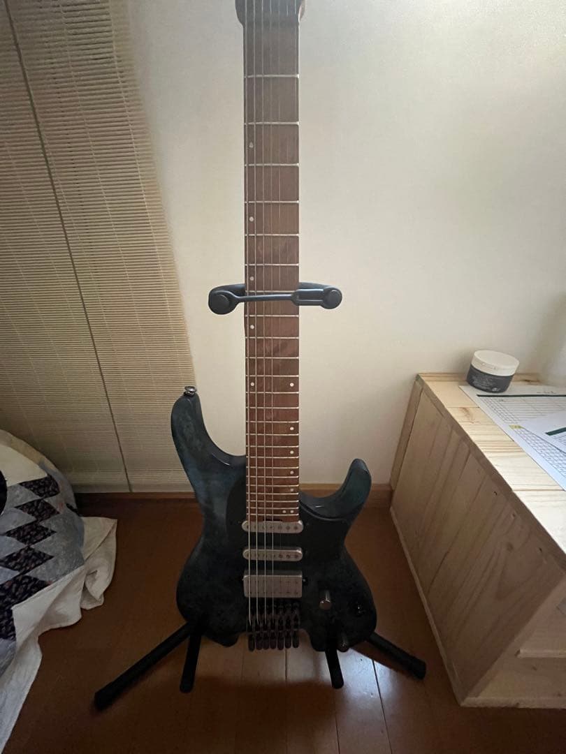 Ibanez ヘッドレス エレキギター 7弦 Ibanezから ヘッドレス 7弦ギターQX527PE-NTFが発売！
