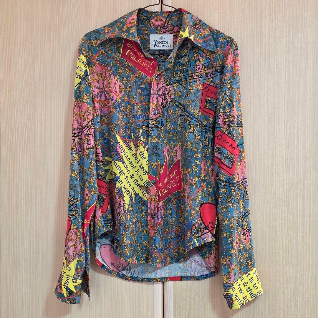 Vivienne Westwood ティーガーデン 柄シャツ ☆2019春夏新作☆TEA GARDEN 長袖シャツ (Vivienne Westwood/シャツ