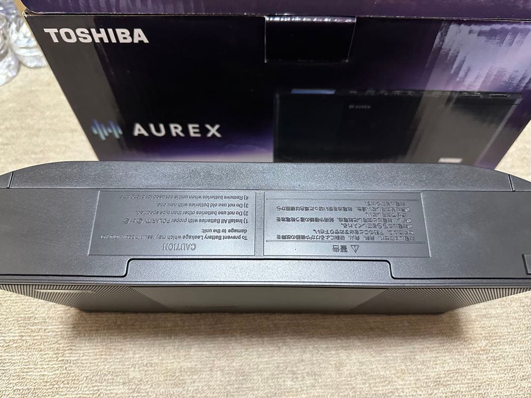 TOSHIBA TY-ANX3 K ブラック ラジオCD