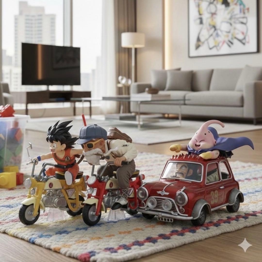 ⭐️ドラゴンボール キャラクター勢揃い フィギュア3セット 魔人ブウ