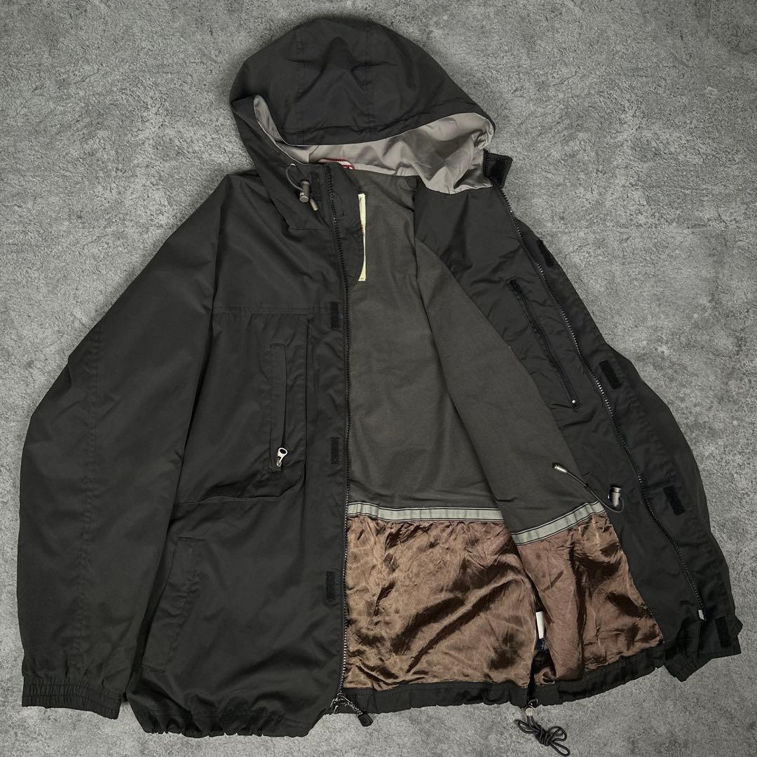 old stussy 00s SSTフィッシングナイロンジャケット ステューシー