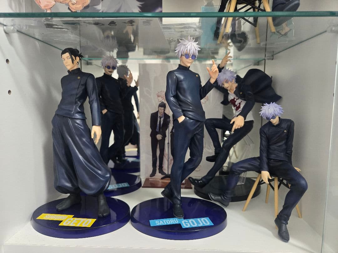 呪術廻戦 五条悟 フィギュア&アクスタ他セット 懐玉・玉折・渋谷事変