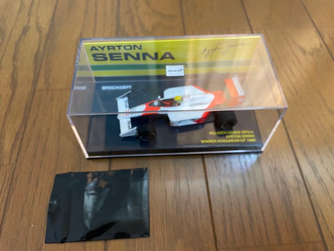 1/43 マクラーレンMP4/4 A.セナ 1988/ハンガリーGP - メルカリ