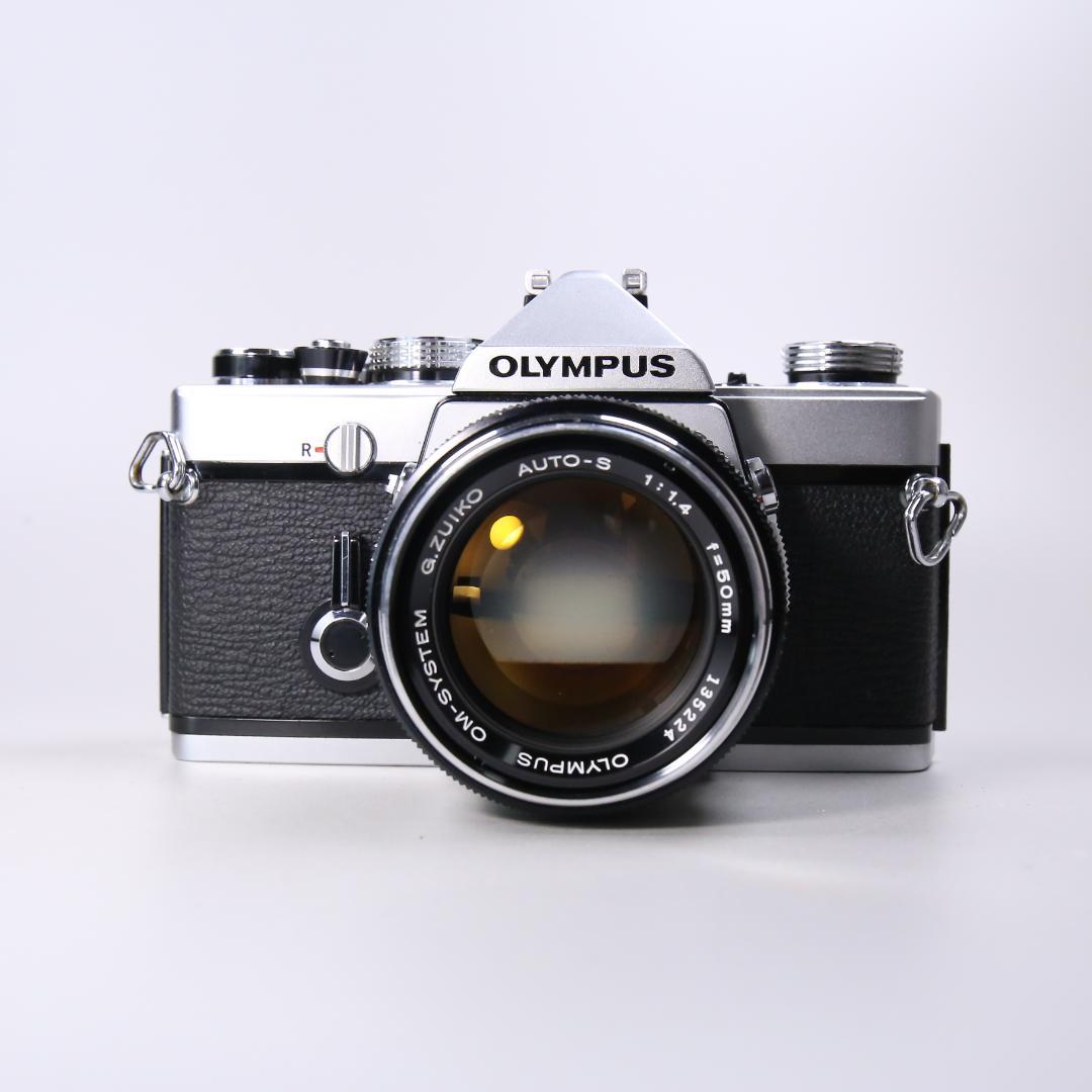 ☆腐食なし！完全動作☆ OLYMPUS OM-1 50mm F1.4 ＃424