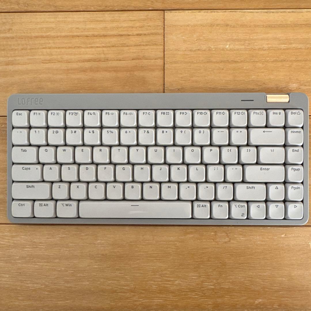 Lofree Flow Lite Hades静音スイッチ換装済み 純正ケース付