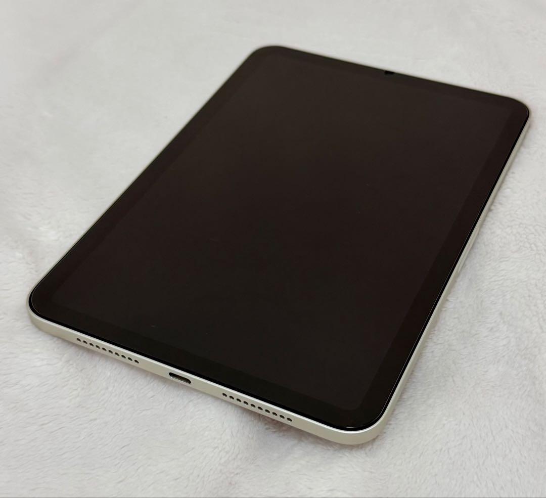 iPad mini 6 256GB Wi-Fi スターライト iPad mini 6 Wi-Fi + Cellular 256GB - スターライト [整備済製品