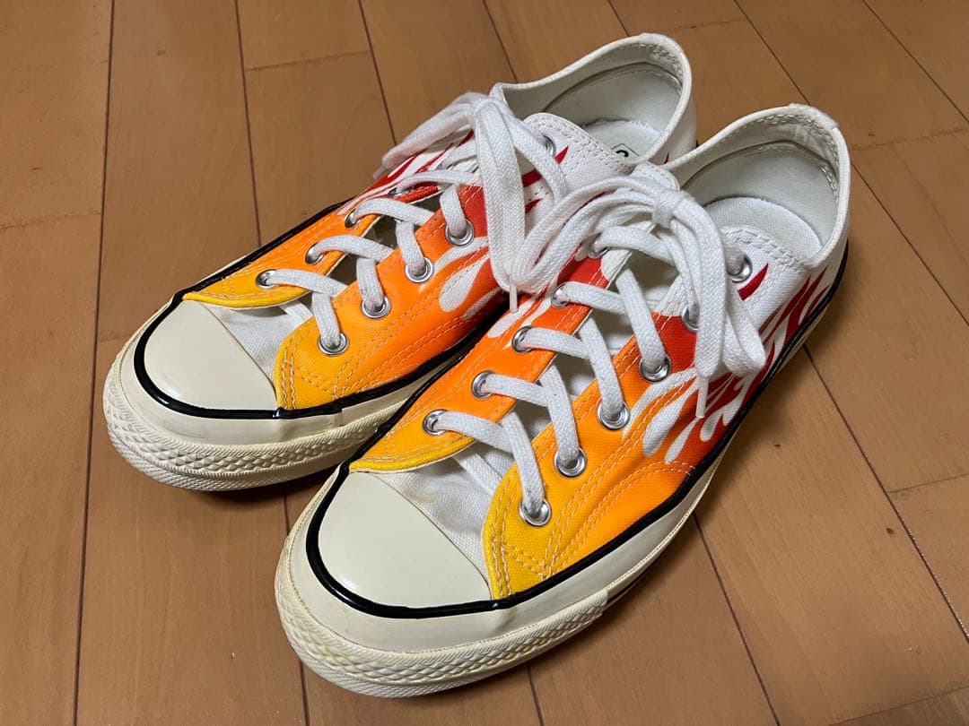コンバース ct70 チャックテイラー OX フレイムス US7.5 26.0 - メルカリ