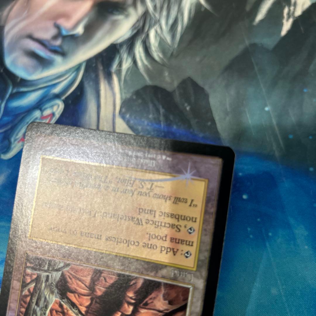 mtg 旧枠 初版 foil 不毛の大地/Wasteland 英語 en その1 - メルカリ