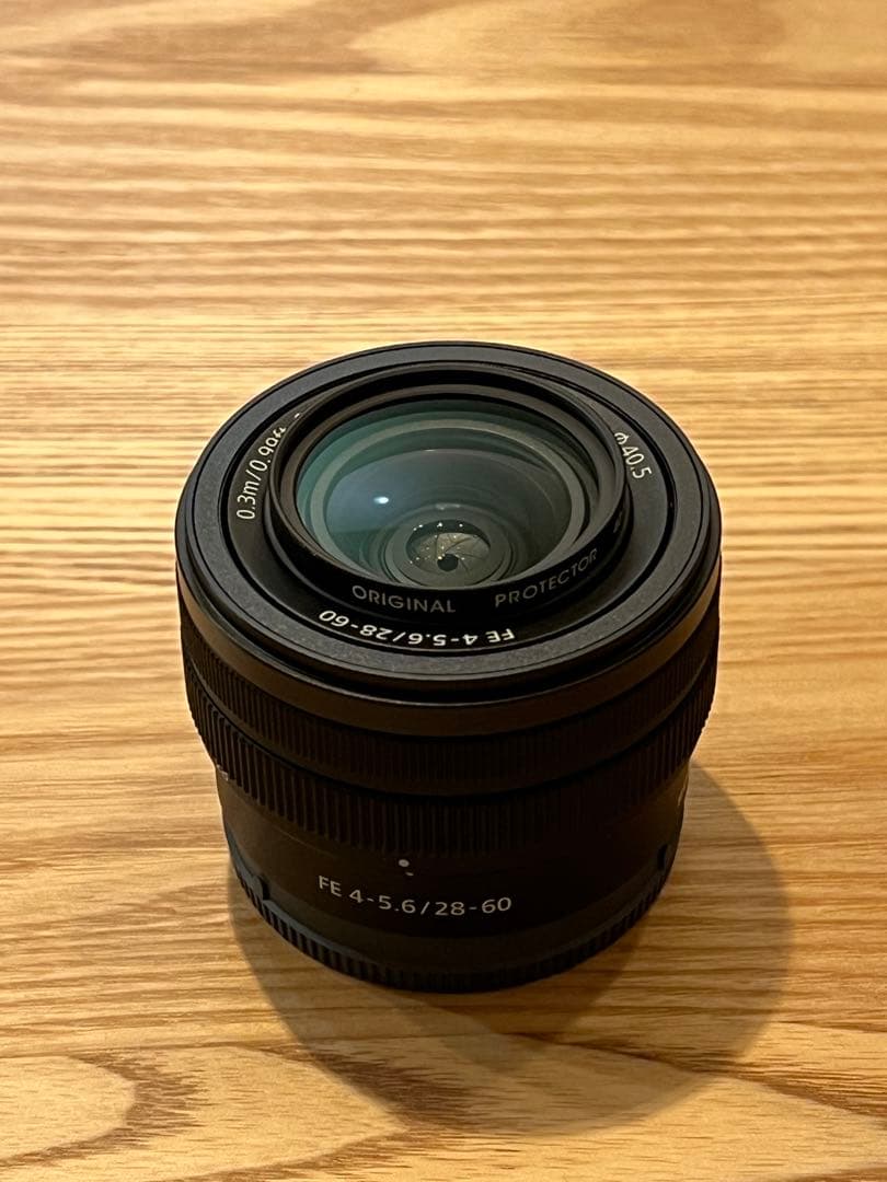 [美品]SONY FE 28-60mm F4-5.6 レンズフィルター付 Sony FE 28-60mm f/4-5.6 Lens
