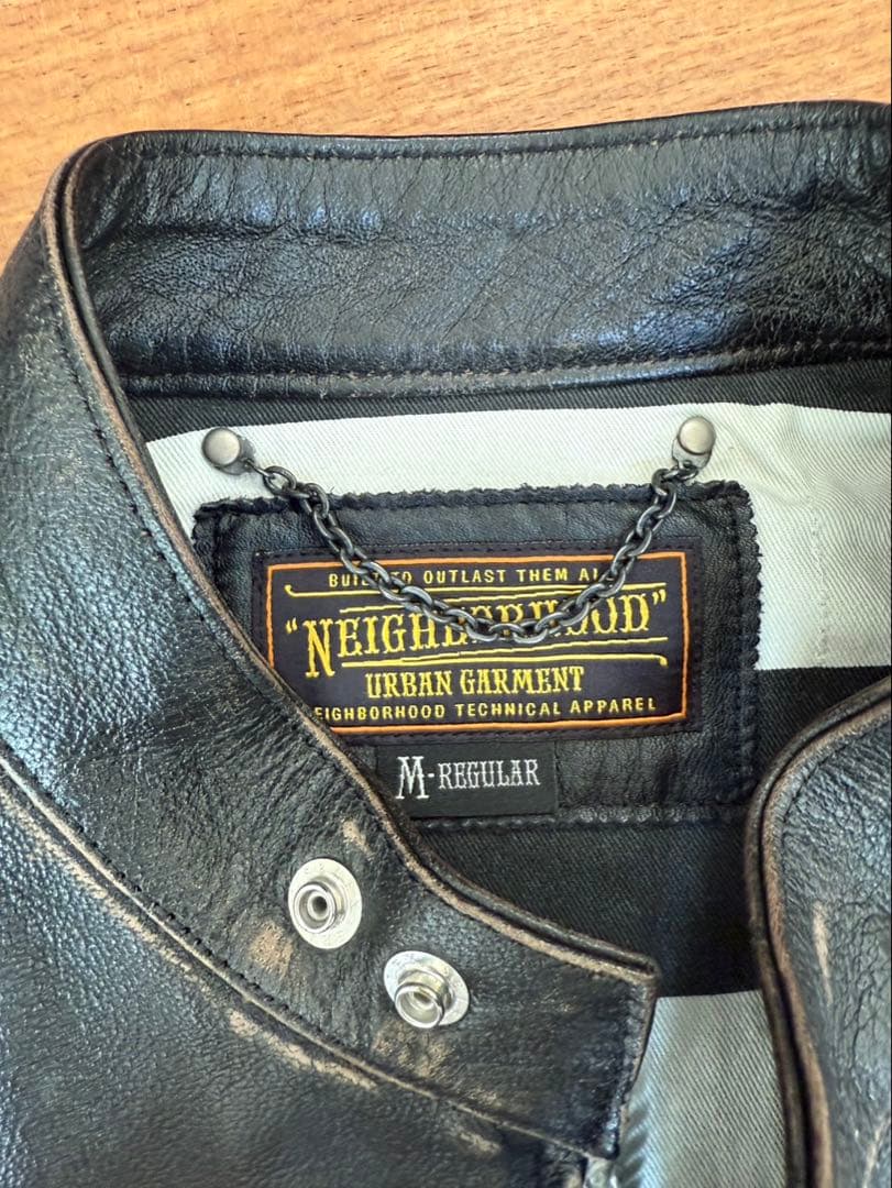 最終価格】NEIGHBORHOOD 121CCNH-JKM01 W.D レザー - メルカリ