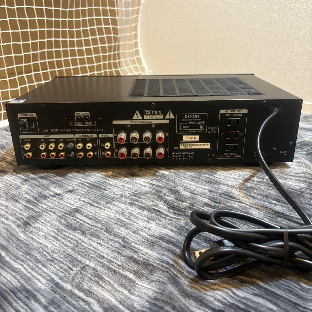 【極美完動品】DENON PMA-390RE プリメインアンプ