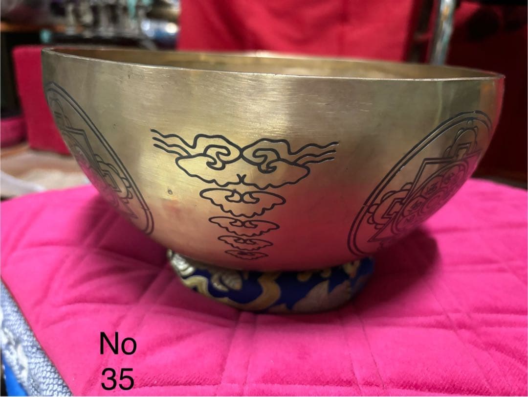 2025 シンギングボウル 金属製ボウル No 35 25cm 1977kg - メルカリ
