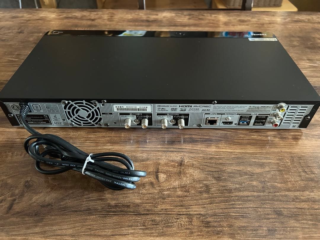 ジャンク】東芝 レグザタイムシフトマシン DBR-M3009 - メルカリ