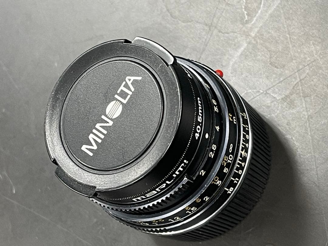 MINOLTA M-Rokkor 40mm f/2.2 単焦点レンズ