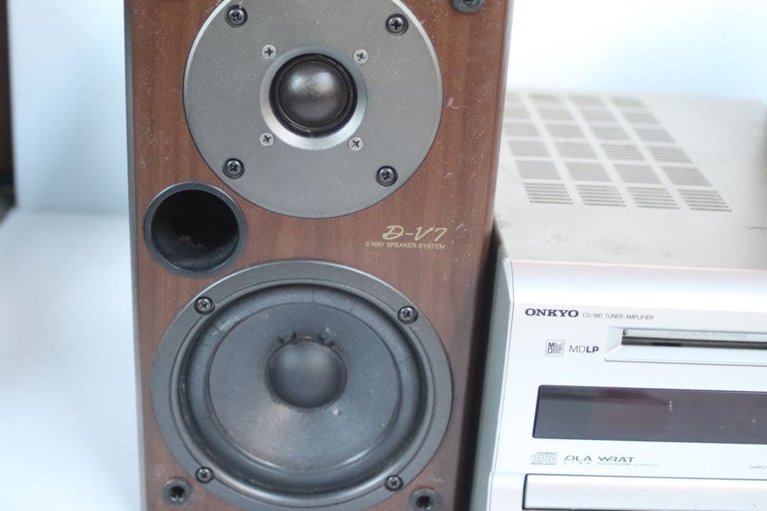 ONKYO オンキョー　オンキヨー CD/MD コンポ FR-X7